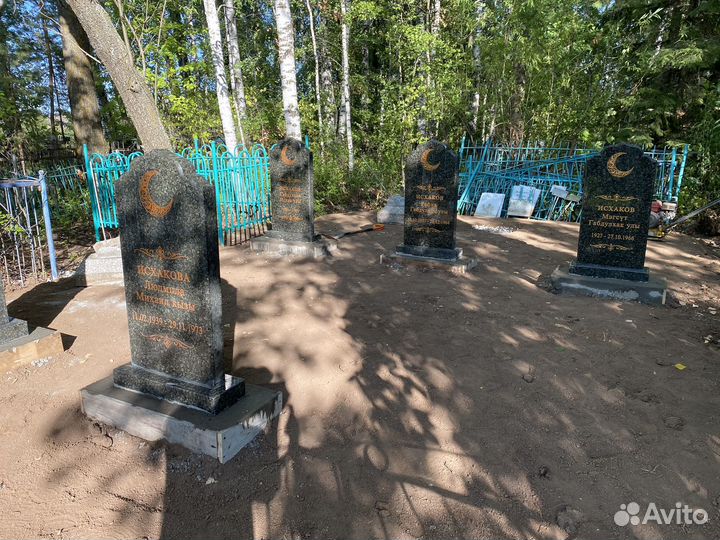 Установка памятников и оград