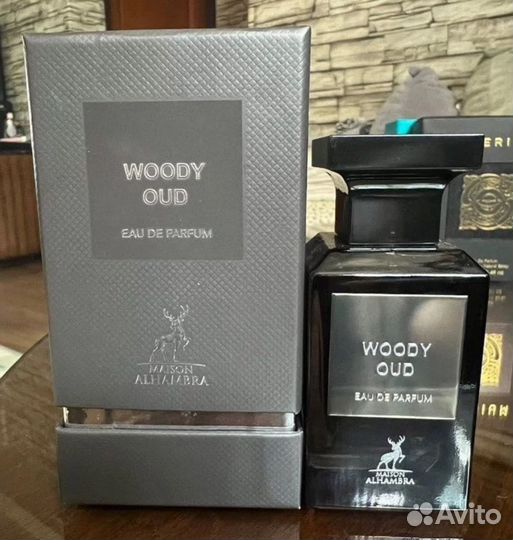 Woody oud Alhambra распив 10мл