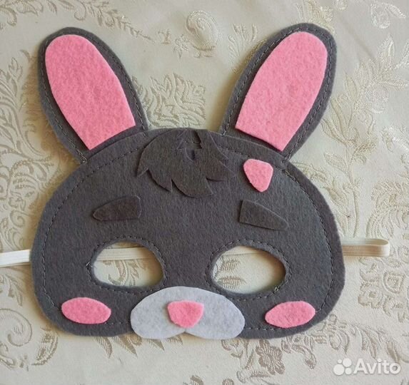 Новогодные маски животных для детей