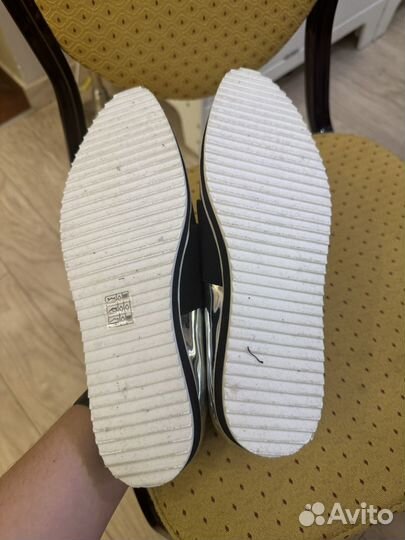 Серебряные ботинки karl lagerfield