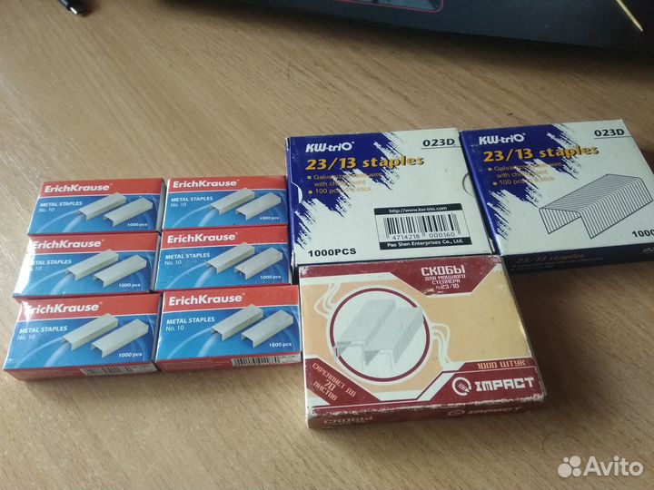 Скобы для степлера