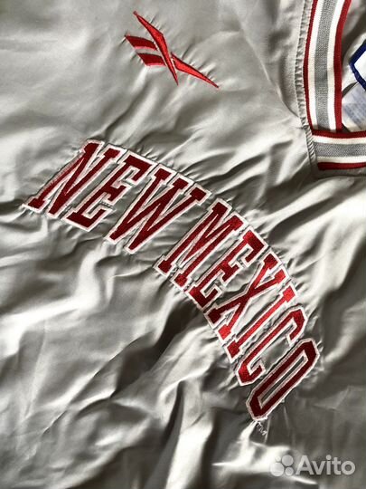 90's Reebok x New Mexico Lobos vintage bomber