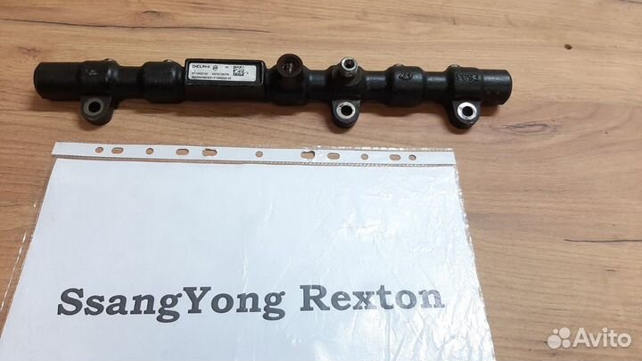 Рампа топливная 2.7л дизель Саньенг Рекстон-2, 09г