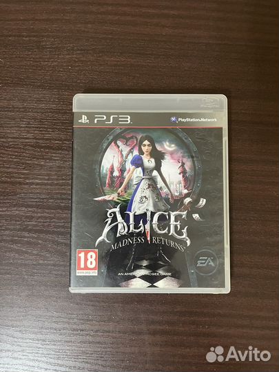 Alice madness returns Игра для приставки ps3