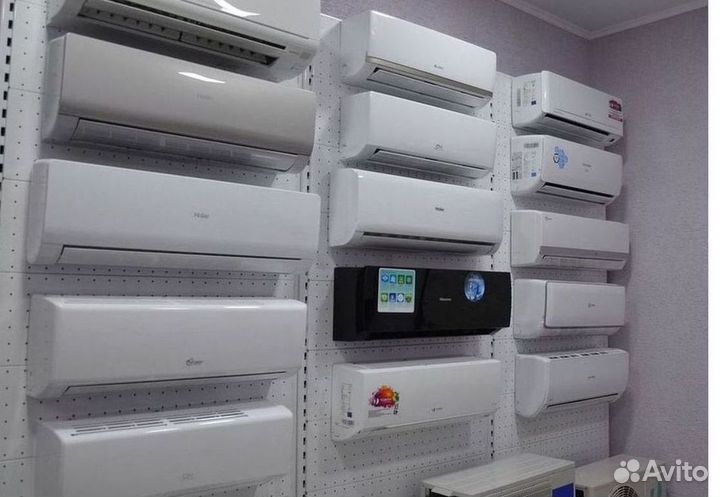 Сплит система с установкой