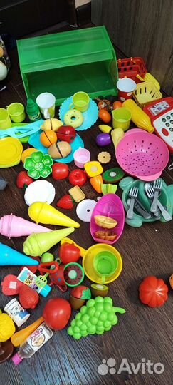 Овощи, посудка, торт