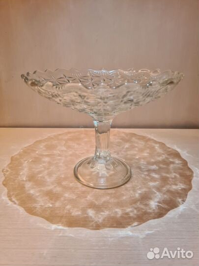 Вазы для фруктов времен СССР(стекло)