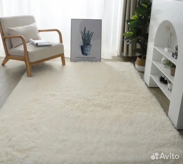 Ковёр мех кролик ворс 2см