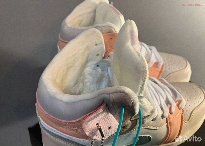 Кроссовки Nike Air Jordan тёплые (Арт.97983)