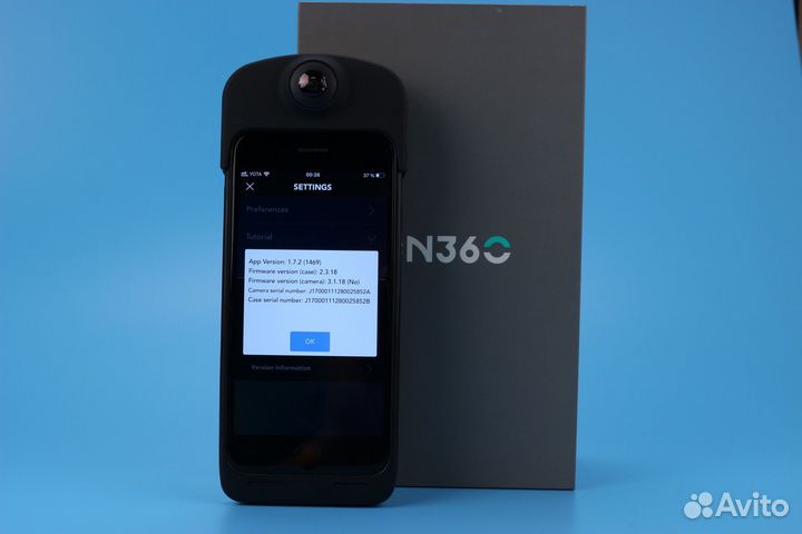 ION 360 камера-чехол для iPhone 7/8/SE 2