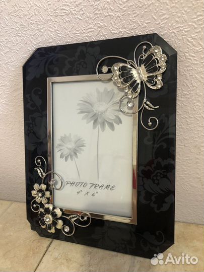 Фоторамка декоративная с украшением