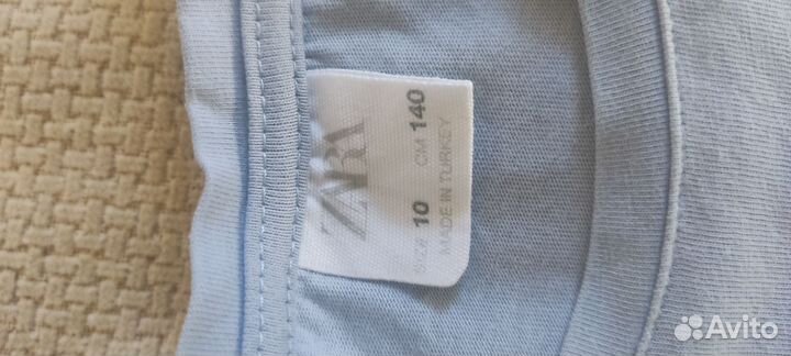 Лонгслив zara 140 на девочку 10 лет