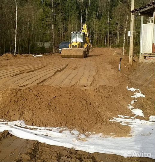 Суглинок для отсыпки участка.Вывоз снега. П-4-5