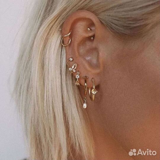 Прокол ушей детям и взрослым