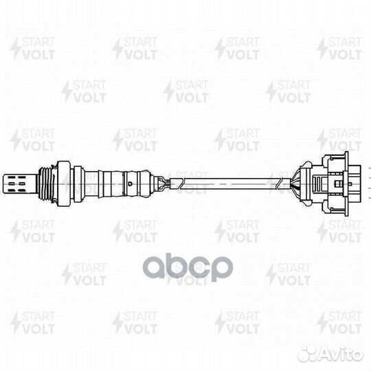 Датчик кислорода Opel Astra H (04) /Vectra C (0