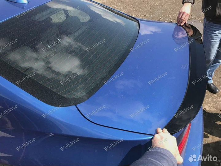 Спойлер BMW 3 F30 M4 черный