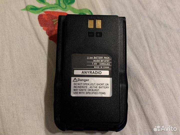 Аккумулятор для рации