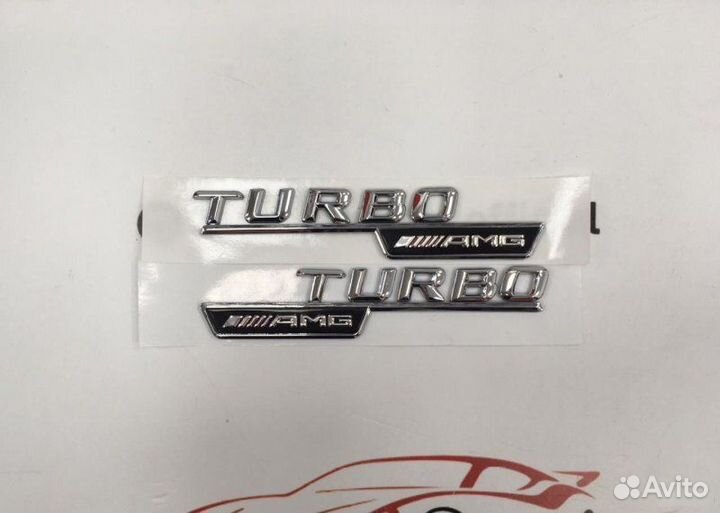 Шильдик на Mercedes AMG (Turbo)