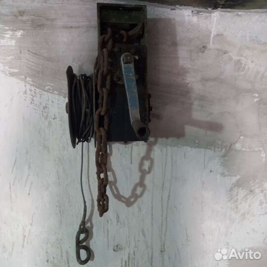 Лебедка ручная рычажная