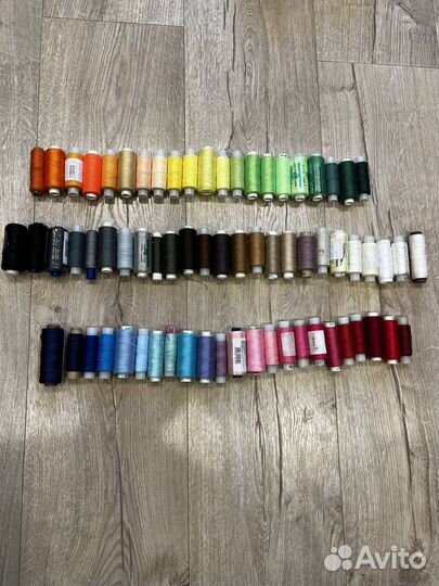 Нитки набор. весь спектор цветов