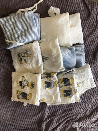 Бортики в детскую кроватку