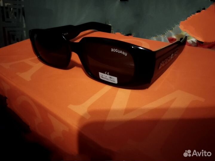 Солнцезащитные очки богуанг винтаж 90