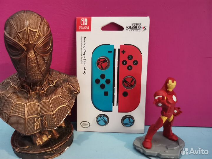 Набор из 4 накладок для консоли Nintendo switch