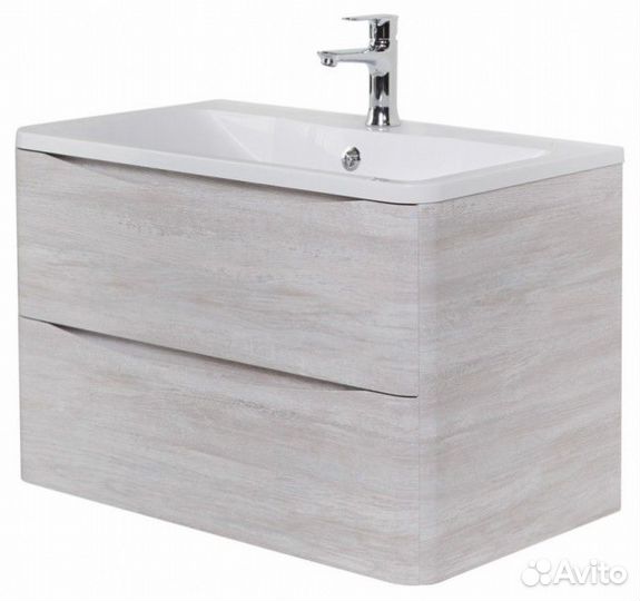 Тумба с раковиной BelBagno Acqua 90 Rovere Vintage Bianco