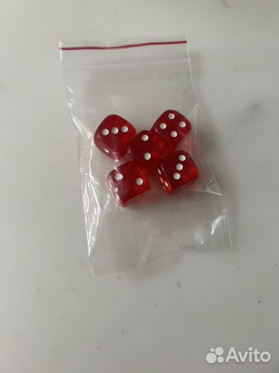 Игральные кости 5 шт