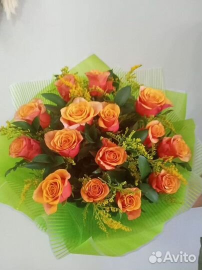 Розы цветы букет