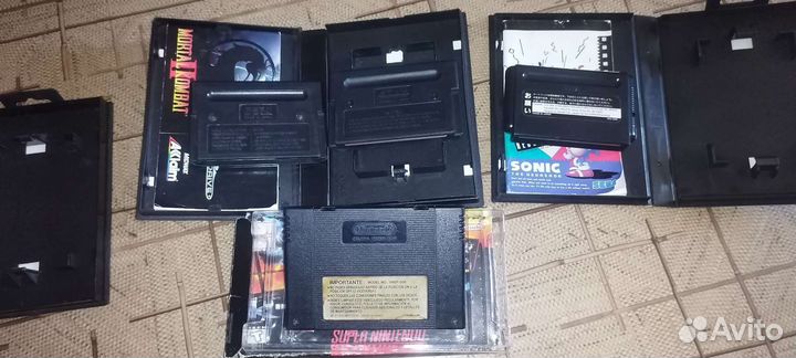 Оригинальные картриджы Sega MD,Snes
