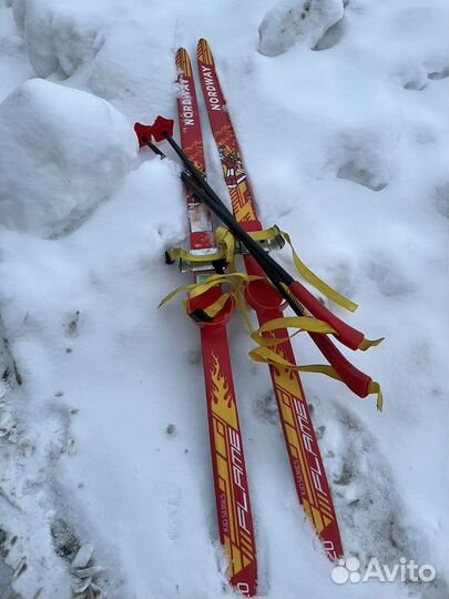 Лыжи детские для мальчика