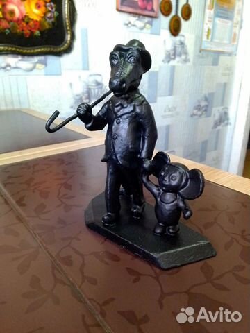 Статуэтка, Крокодил Гена и Чебурашка