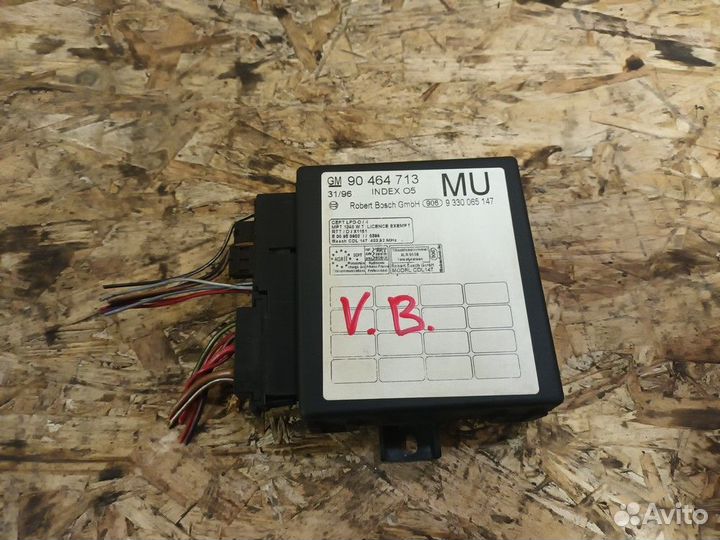 Блок комфорта Opel Vectra B (1995—2000)