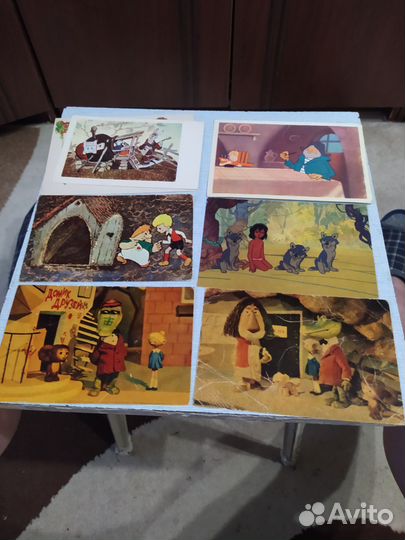 Открытки СССР Сказки