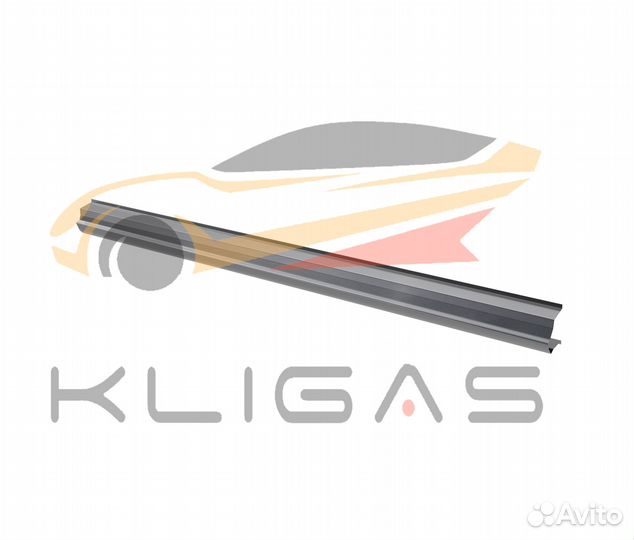 Порог Ford Fiesta MK 6 левый