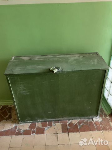 Ящик металлический; самовывоз; 121*39*85(92)см