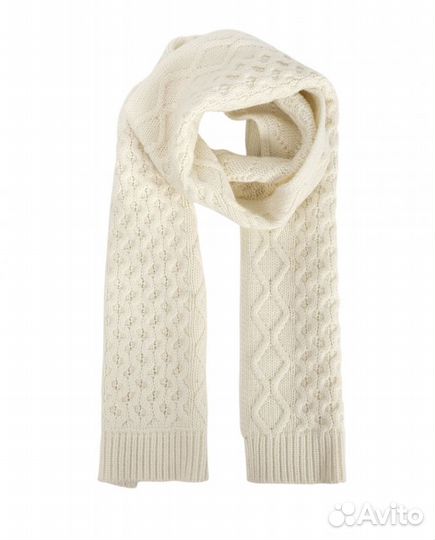 Шарф gulliver для девочки, цвет молочный