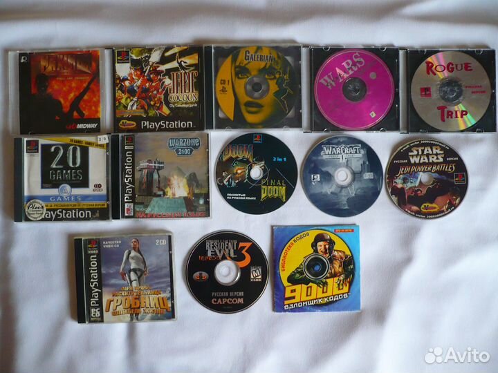 Игры на Sony PS1 от Kudos и многоигровки