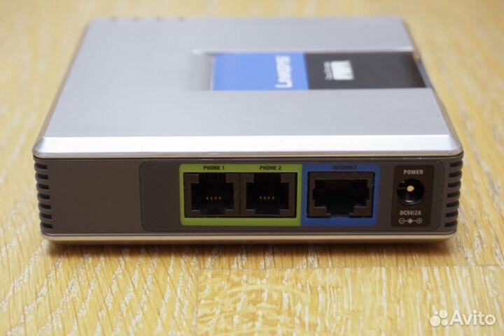 Linksys PAP2T адаптер для VoIP-телефонии (SIP)