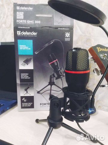 Хороший микрофон Forte GMC 300(игровая серия ) объявление продам