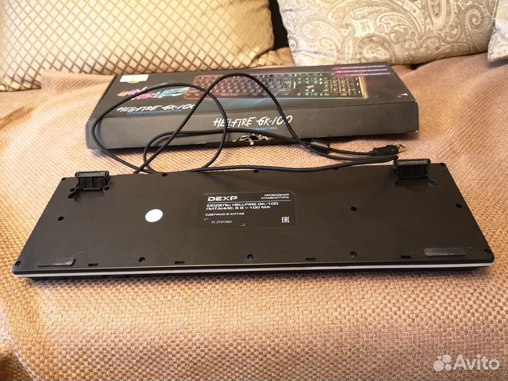 Игровая клавиатура dexp hellfire GK-100