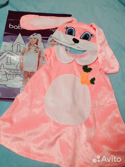 Костюм зайчика для девочки