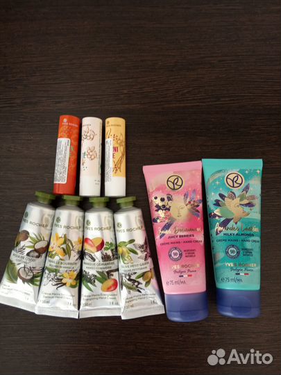 Ив Роше крем для рук, бальзам для губ