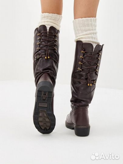 Легкие сапоги с уютным мехом на каждый день