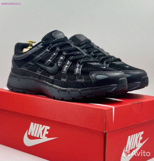 Nike P-6000: черные кроссовки для активных