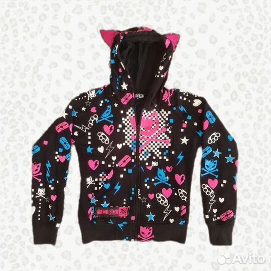 Bye bye kitty hoodie / emo / эмо кофта / толстовка