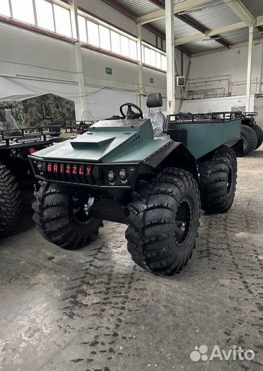 Переломка Grizzly (Снегоход - Болотоход)