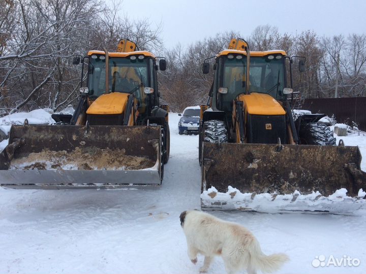 Услуги Экскаватора погрузчика jcb