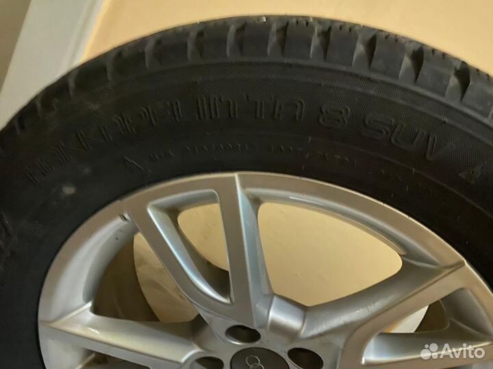 Колеса Audi r17 зима шипы
